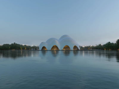Renzo Piano khởi công xây dựng Nhà hát Opera Hồ Tây Hà Nội với mái vòm lấp lánh